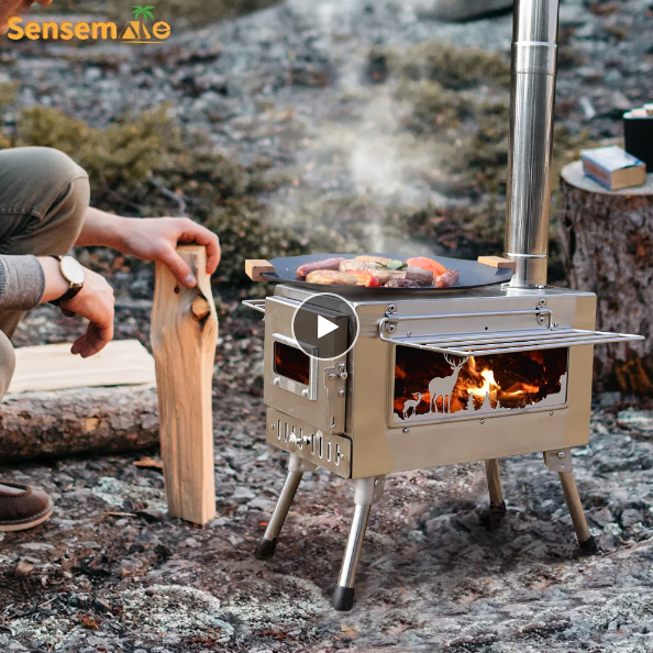 Large Portable Fire Wood Stove